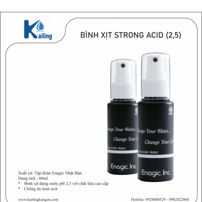 BÌNH ĐEN STRONG ACID ĐỰNG NƯỚC 2,5