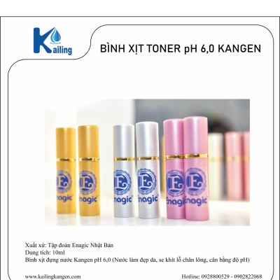 BÌNH XỊT PHUN SƯƠNG TONER ĐỰNG NƯỚC KANGEN pH 6.0