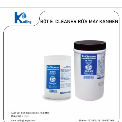 BỘT E-CLEANER RỬA MÁY KANGEN