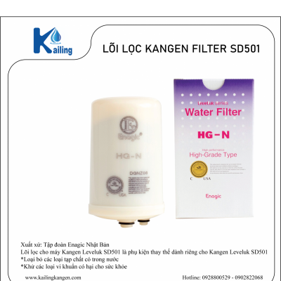 LÕI LỌC KANGEN FITER CHO MÁY LEVELUK SD501