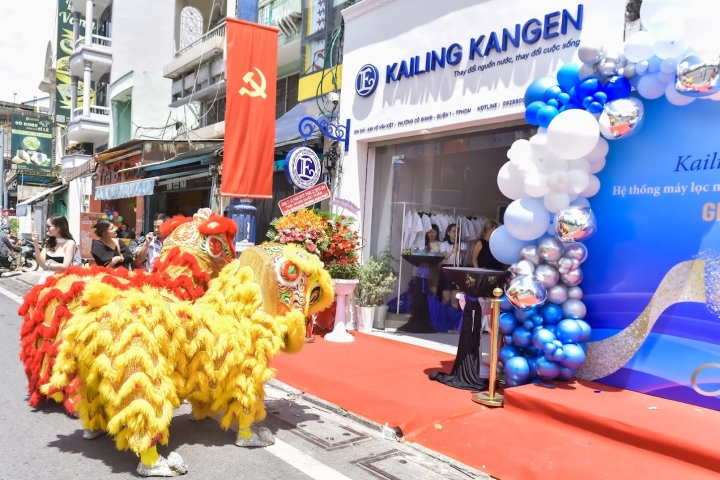 Khai trương cửa hàng Kailing Kangen tại TP. Hồ Chí Minh