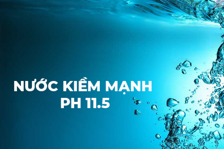 Những lợi ích của nước 11.5 pH Kangen