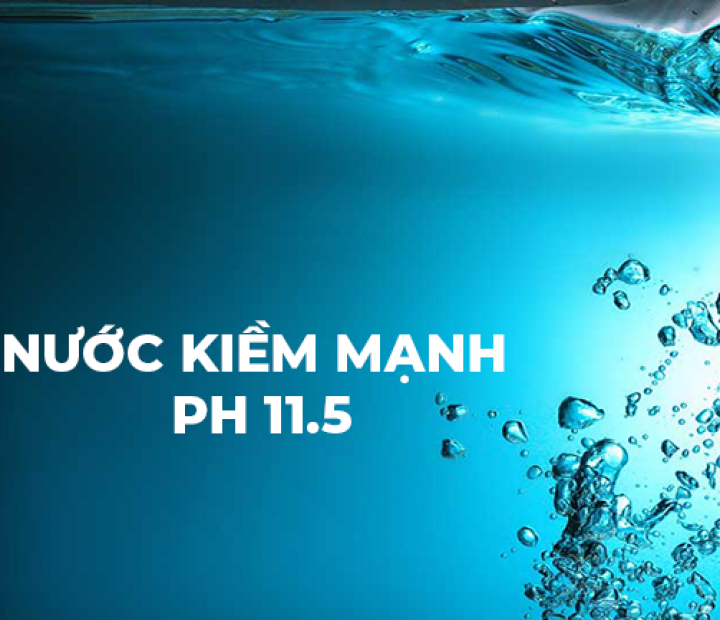 Những lợi ích của nước 11.5 pH Kangen